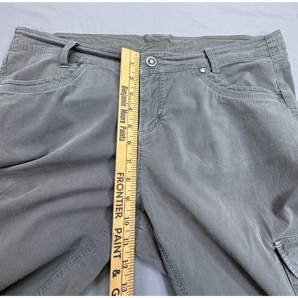 KUHL Born In The Mountain Roll Up Hiking Pants Women’s Size 12 Reg Gray Outdoor - Picture 8 of 12